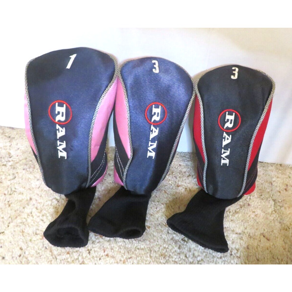 RAM Cubik Drivers 1 / 3 / 3-Hybrid Ladies & Mid Firm Flex High Launch + 3 Covers - Picture 10 of 16